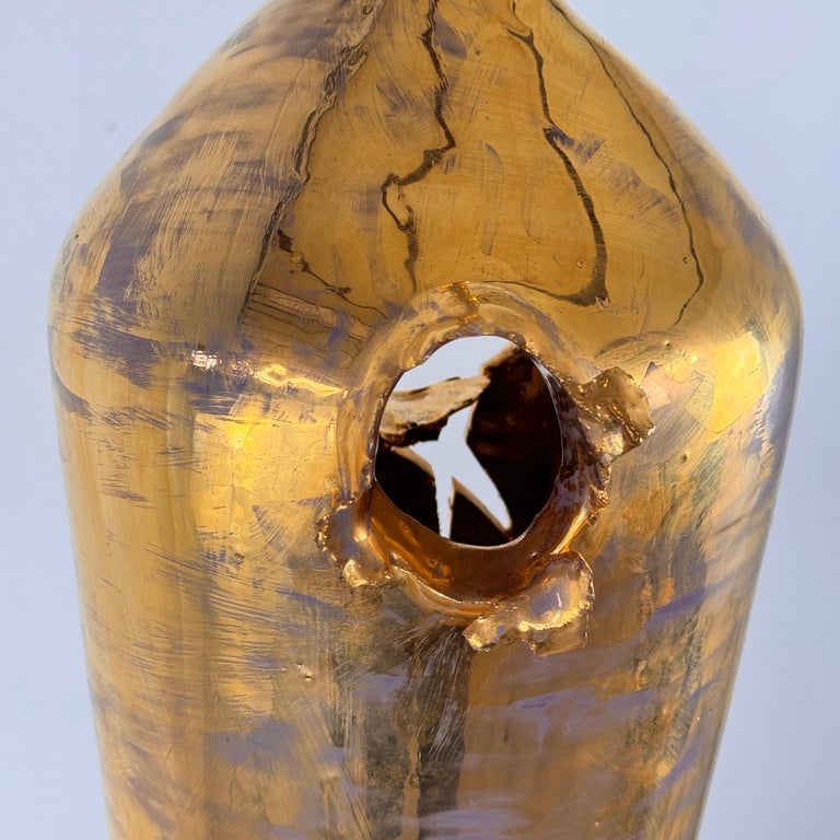 Contemporary Vase from the "Cosmic Bullets" Collection by Nicola Rivelli, 2016