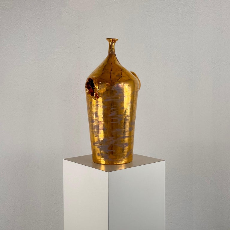 Contemporary Vase from the "Cosmic Bullets" Collection by Nicola Rivelli, 2016