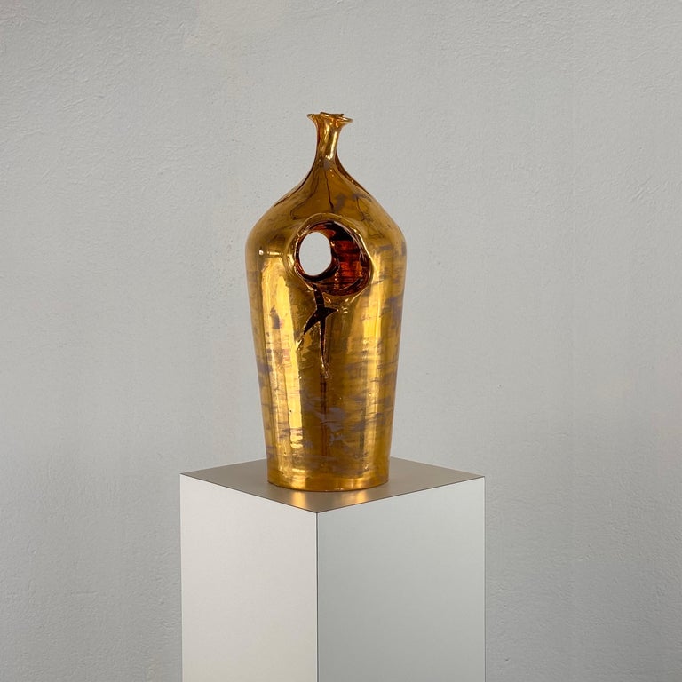 Contemporary Vase from the "Cosmic Bullets" Collection by Nicola Rivelli, 2016