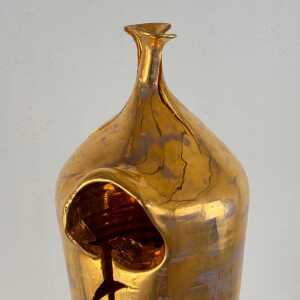 Contemporary Vase from the "Cosmic Bullets" Collection by Nicola Rivelli, 2016