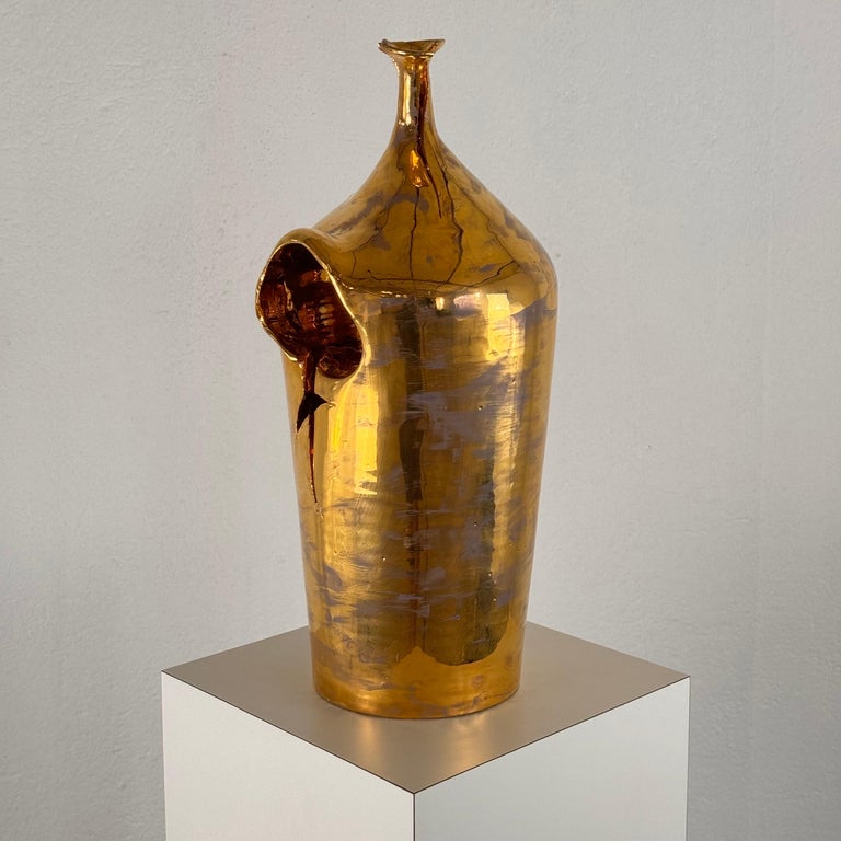 Contemporary Vase from the "Cosmic Bullets" Collection by Nicola Rivelli, 2016