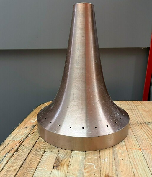 Copper Lamp Shade Pendant Mid Century