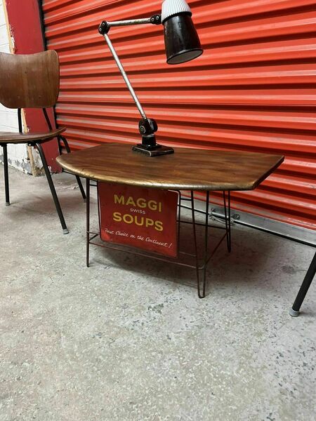 Custom Made Ercol / Maggi Soups Coffee Table Mid Century