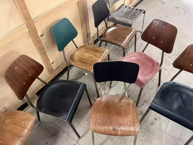 Danish Stacking Chair Suit Cafe / Bar / Tv Prop Midcentury 17 Available