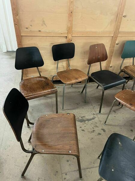 Danish Stacking Chair Suit Cafe / Bar / Tv Prop Midcentury 17 Available