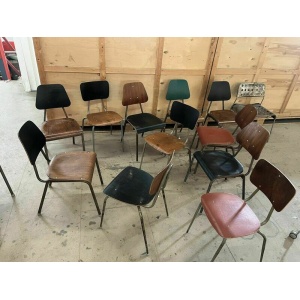 Danish Stacking Chair Suit Cafe / Bar / Tv Prop Midcentury 17 Available