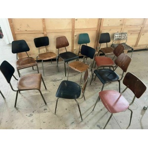 Danish Stacking Chair Suit Cafe / Bar / Tv Prop Midcentury 17 Available