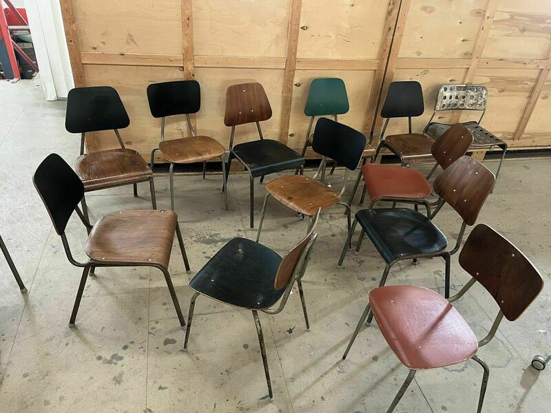 Danish Stacking Chair Suit Cafe / Bar / Tv Prop Midcentury 17 Available
