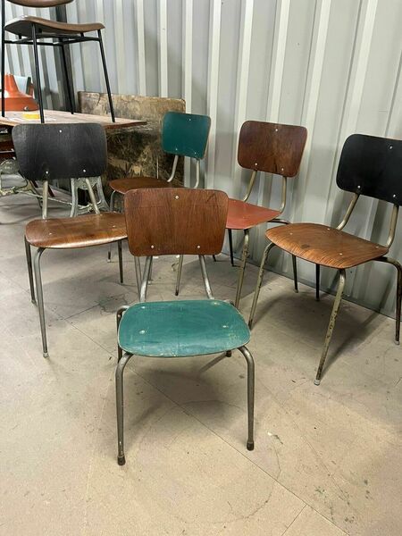 Danish Stacking Chair Suit Cafe / Bar / Tv Prop Midcentury 9 Available