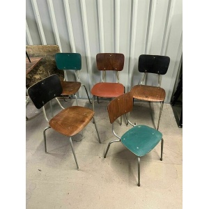 Danish Stacking Chair Suit Cafe / Bar / Tv Prop Midcentury 9 Available