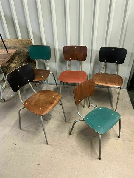 Danish Stacking Chair Suit Cafe / Bar / Tv Prop Midcentury 9 Available