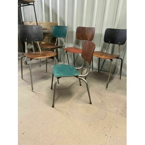 Danish Stacking Chair Suit Cafe / Bar / Tv Prop Midcentury 9 Available