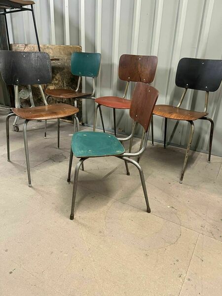 Danish Stacking Chair Suit Cafe / Bar / Tv Prop Midcentury 9 Available