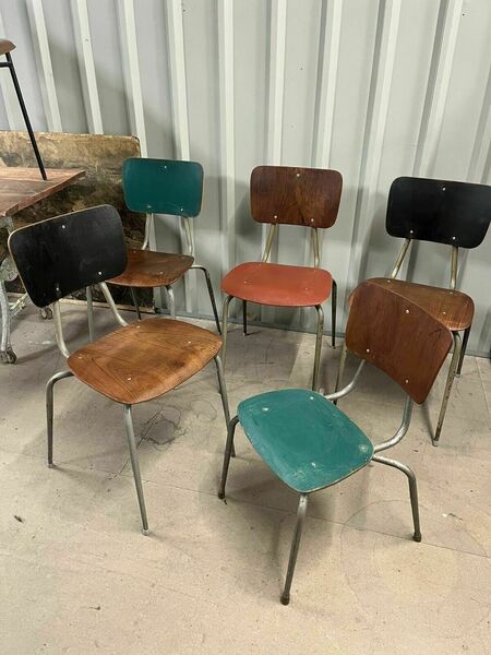 Danish Stacking Chair Suit Cafe / Bar / Tv Prop Midcentury 9 Available