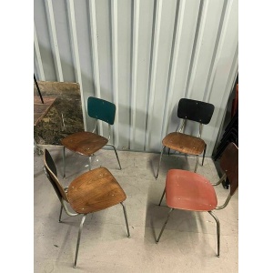 Danish Stacking Chair Suit Cafe / Bar / Tv Prop Midcentury 9 Available