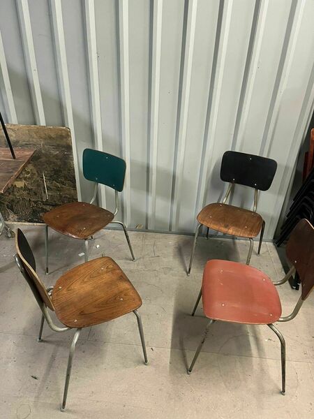 Danish Stacking Chair Suit Cafe / Bar / Tv Prop Midcentury 9 Available