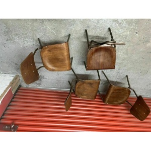 Danish Stacking Chair Suit Cafe / Bar / Tv Prop Midcentury Eight Available