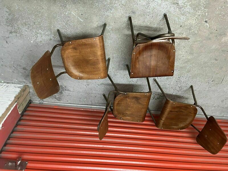 Danish Stacking Chair Suit Cafe / Bar / Tv Prop Midcentury Eight Available