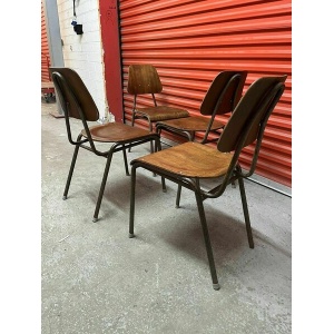 Danish Stacking Chair Suit Cafe / Bar / Tv Prop Midcentury Eight Available