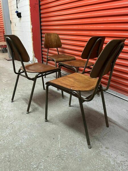Danish Stacking Chair Suit Cafe / Bar / Tv Prop Midcentury Eight Available