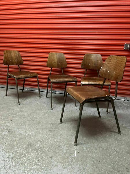 Danish Stacking Chair Suit Cafe / Bar / Tv Prop Midcentury Eight Available