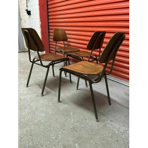 Danish Stacking Chair Suit Cafe / Bar / Tv Prop Midcentury Eight Available