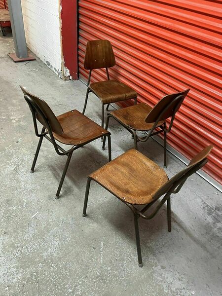 Danish Stacking Chair Suit Cafe / Bar / Tv Prop Midcentury Eight Available