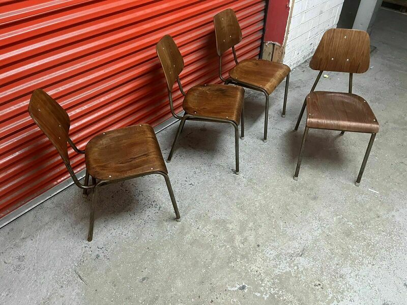 Danish Stacking Chair Suit Cafe / Bar / Tv Prop Midcentury Eight Available