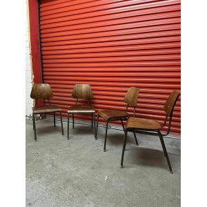 Danish Stacking Chair Suit Cafe / Bar / Tv Prop Midcentury Eight Available