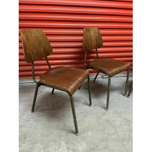 Danish Stacking Chair Suit Cafe / Bar / Tv Prop Midcentury Eight Available
