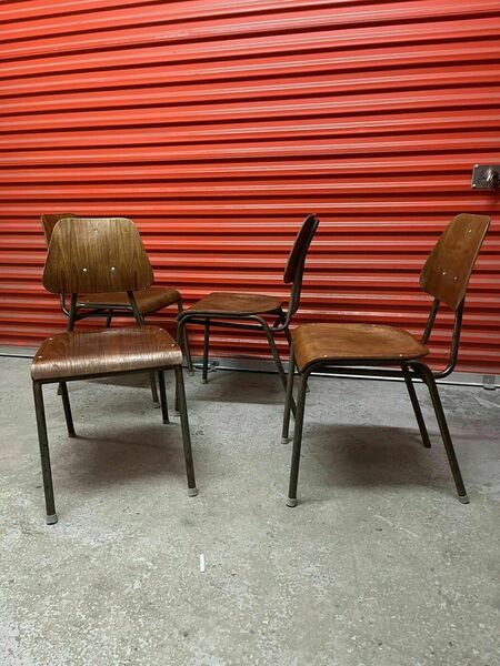 Danish Stacking Chair Suit Cafe / Bar / Tv Prop Midcentury Eight Available