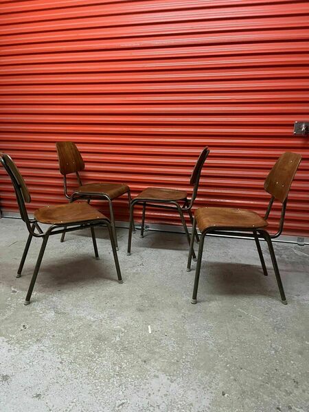 Danish Stacking Chair Suit Cafe / Bar / Tv Prop Midcentury Eight Available