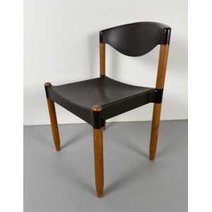 Dining Chairs Strax by Hartmut Lohmeyer For Casala , Germany 1970s, Set of Four