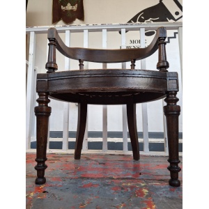 Early 20th Century Oak Office Or Desk/Tub Armchair. Vintage/Antique/Interiors