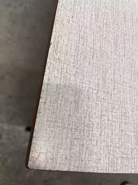 Esavian 1950s School Desk Grey Formica