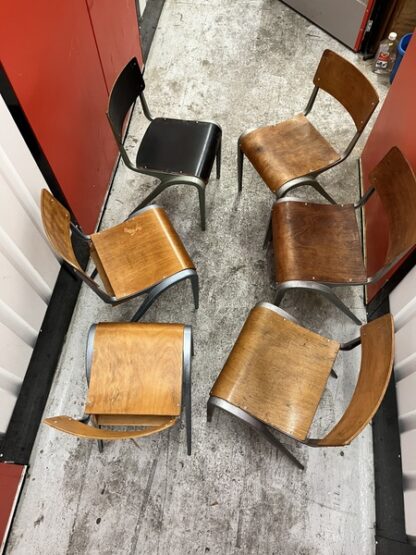 Esavian School Type Chairs Alloy / Ply