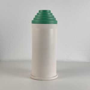 Ettore Sottsass "Scalino Gradino" Vase for Bitossi, 1958, Signed, 1980s prod.