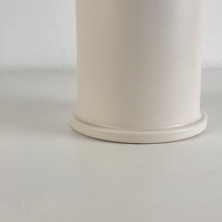 Ettore Sottsass "Scalino Gradino" Vase for Bitossi, 1958, Signed, 1980s prod.