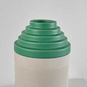 Ettore Sottsass "Scalino Gradino" Vase for Bitossi, 1958, Signed, 1980s prod.