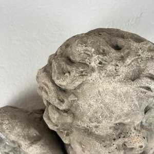 Exquisite Pair of Decorative Angel Head Busts, Mixed Media, 1930s