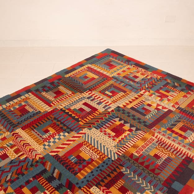 "Orion T101" carpet by Ottavio Missoni for Missoni 1991