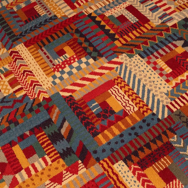 "Orion T101" carpet by Ottavio Missoni for Missoni 1991
