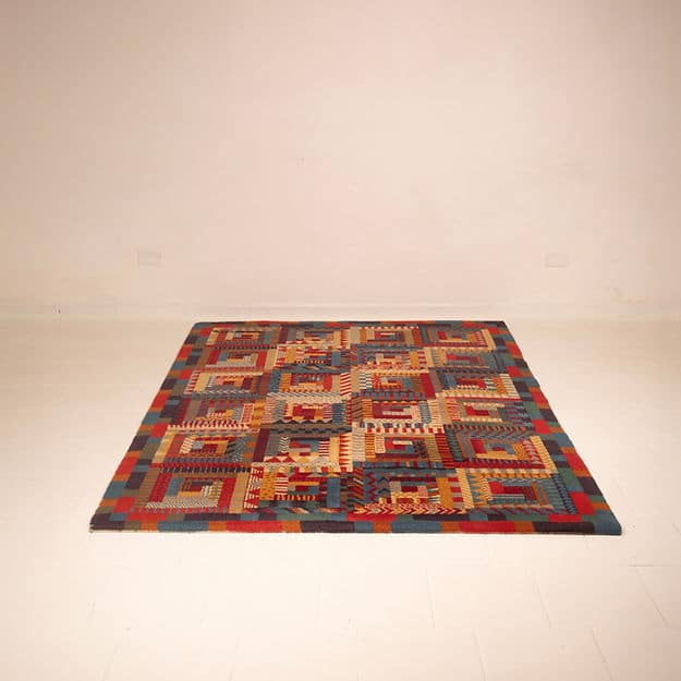 "Orion T101" carpet by Ottavio Missoni for Missoni 1991