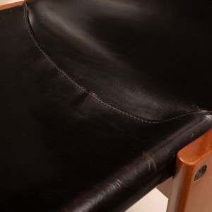 Set of 4 "Monk" chairs by Afra and Tobia Scarpa for Molteni