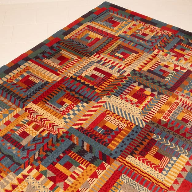 "Orion T101" carpet by Ottavio Missoni for Missoni 1991