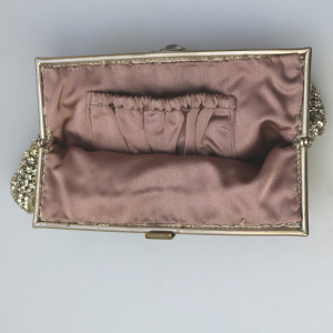 A good antique Art Deco paste glass Evening Cocktail Flapper Bag C.early 20thC