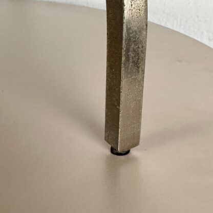 Fontana Arte Brass and Smoked Glass Magazine Rack Stand, 1960s, Italy