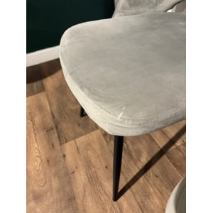 Four Contemporary Upholstered Dining Chairs