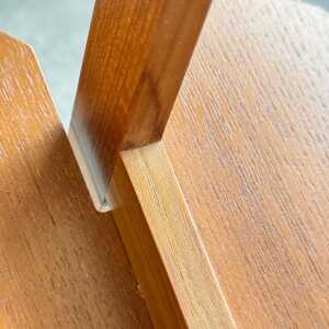 Franco Albini Cicognino Side Table in Wood by Poggi Pavia, 1970s Italy