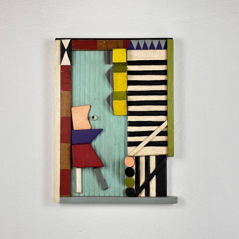 "Geometrien" Decorative Wall Panel by Ludwig Theodor Gloss, Germany, 1961